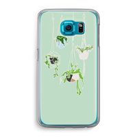 Hang In There: Samsung Galaxy S6 Transparant Hoesje