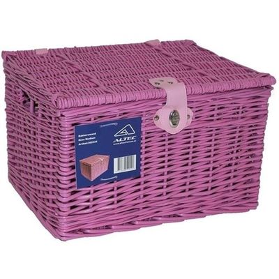 Bakkersmand naturel medium 40x26x25 met deksel