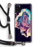 Cosmic Silence: Samsung Galaxy A31 Transparant Hoesje met koord