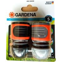 Gardena slangstuk+waterstop 1/2" - 5/8"
