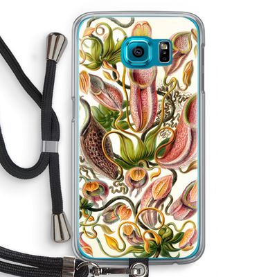 Haeckel Nepenthaceae: Samsung Galaxy S6 Transparant Hoesje met koord