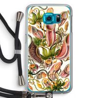 Haeckel Nepenthaceae: Samsung Galaxy S6 Transparant Hoesje met koord
