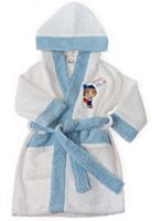 Gamberritos badjas junior katoen wit maat 2 4 jaar - thumbnail