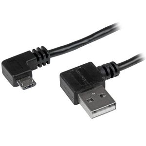 StarTech.com Micro-USB kabel met rechts haakse connectors M/M 1m