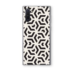 Crazy pattern: Samsung Galaxy Note 10 Transparant Hoesje