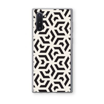 Crazy pattern: Samsung Galaxy Note 10 Transparant Hoesje