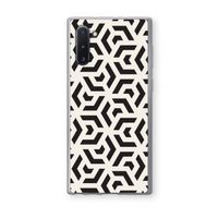 Crazy pattern: Samsung Galaxy Note 10 Transparant Hoesje