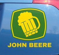 Autosticker John beere