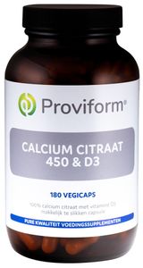 Proviform Calcium Citraat 450 & D3 Capsules