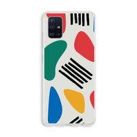 Illustratieve pop 1: Galaxy A51 4G Transparant Hoesje Illustratieve pop 1: Galaxy A51 4G Transparant Hoesje