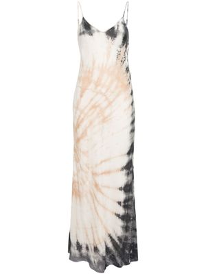 Gabriela Hearst robe longue Arwen - Gris