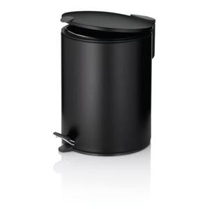 Kela Pedaal Afvalemmer, 5 L, Zwart | Mats