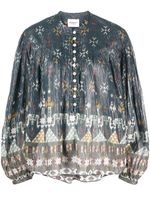 MARANT ÉTOILE blouse Salika - Bleu - thumbnail