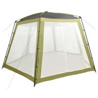 Zwembadtent 500x433x250 cm stof groen