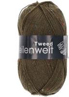 Lana Grossa Meilenweit 100 Tweed 168 Groen