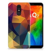 LG Q7 | TPU Hoesje | Polygon Color