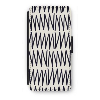 Marrakech Zigzag: iPhone SE 2020 Flip Hoesje
