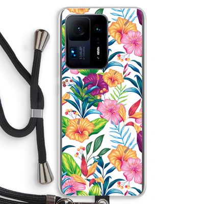 Tropisch 2: Xiaomi Mi Mix 4 Transparant Hoesje met koord