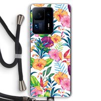 Tropisch 2: Xiaomi Mi Mix 4 Transparant Hoesje met koord