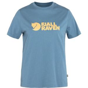 Fjallraven Logo T-shirt Dames Dawn Blue M