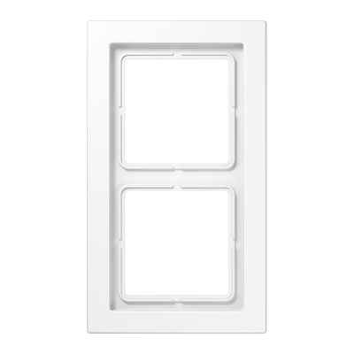 Jung LS Design Afdekraam Alpin Wit 2-voudig Duroplast