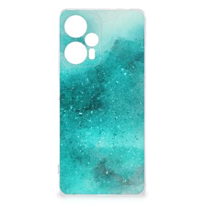 Smartphone hoesje Xiaomi Poco F5 Painting Blue Smartphone hoesje Xiaomi Poco F5 Painting Blue
