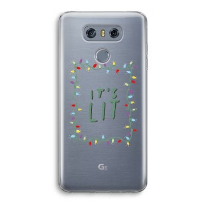 It's Lit: LG G6 Transparant Hoesje