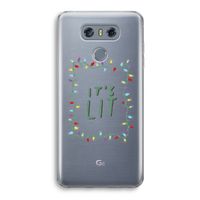 It's Lit: LG G6 Transparant Hoesje