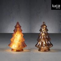 Luca Lighting LED Kerstboom 17.5x11.5 cm Bruin Assorti
