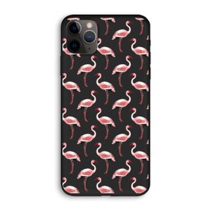 Flamingoprint groen: iPhone 11 Pro Biologisch afbreekbaar hoesje