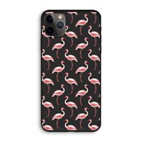 Flamingoprint groen: iPhone 11 Pro Biologisch afbreekbaar hoesje