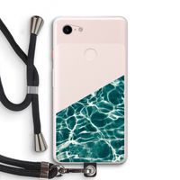 Weerkaatsing water: Pixel 3 XL Transparant Hoesje met koord