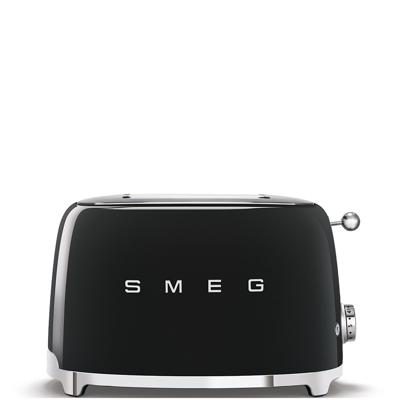Smeg TSF01BLEU Broodrooster Zwart