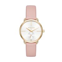 Horlogeband Michael Kors MK2659 Leder Roze 16mm