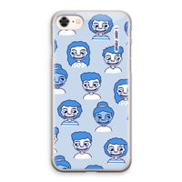 Gezichtjes: iPhone 8 Transparant Hoesje