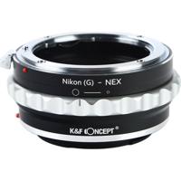 K&F Lens Adapter Nikon F (G-type) - Sony E-Mount