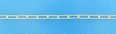 TFT Collier Geelgoud Paperclip 3,0 mm 45 cm