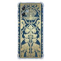 Motorola Moto G54 Case Beige Flowers