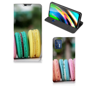 Motorola Moto G9 Plus Flip Style Cover Macarons