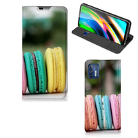 Motorola Moto G9 Plus Flip Style Cover Macarons