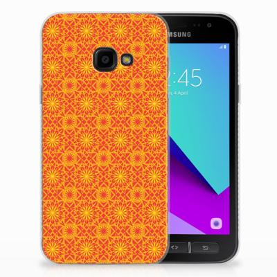 Samsung Galaxy Xcover 4 | Xcover 4s | TPU bumper | Batik Oranje
