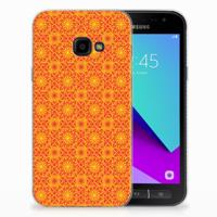Samsung Galaxy Xcover 4 | Xcover 4s | TPU bumper | Batik Oranje