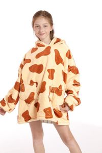 Hoodie deken Giraff