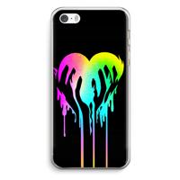 Hold My Heart: iPhone 5 / 5S / SE Transparant Hoesje - thumbnail