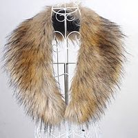 mouwloze kragen imitatiebont herfst bruiloft feestavond / casual fur wraps / fur accessoires / faux leer met glad / bont Lightinthebox