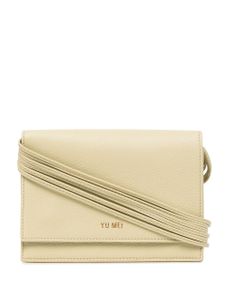 Yu Mei pochette Suki en cuir Nappa - Jaune