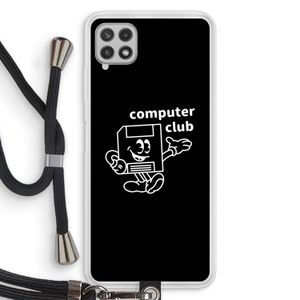 Floppyhead: Samsung Galaxy A22 4G Transparant Hoesje met koord