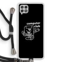 Floppyhead: Samsung Galaxy A22 4G Transparant Hoesje met koord