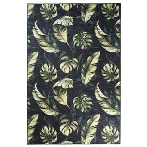 Tapeso Vloerkleed jungle wasbaar - Moderna groen - 80x150 cm