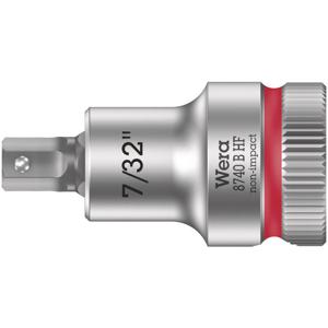 Wera 8740 B HF 05003087001 Dop (zeskant) Dopsleutelinzetstuk 7/32 3/8 (10 mm)